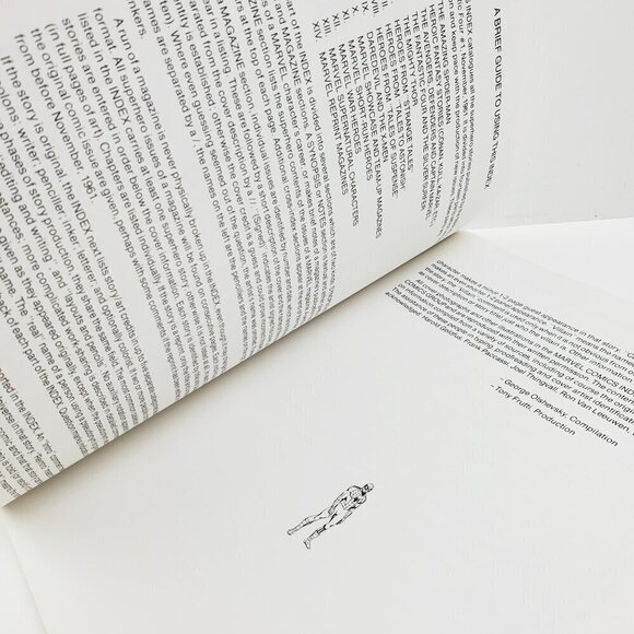 Amazing Spider-Man Marvel Comics Index Book Vintage 1975 Approved by Stan Lee - Picture 5 of 9